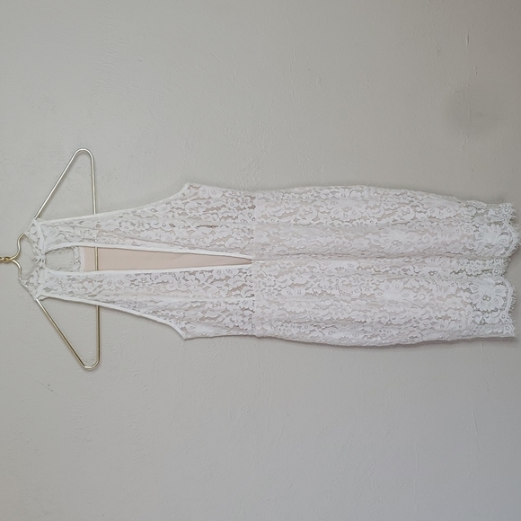 KEEPSAKE The Label One Night Ivory Lace Dress Size Small - Picture 3 of 9